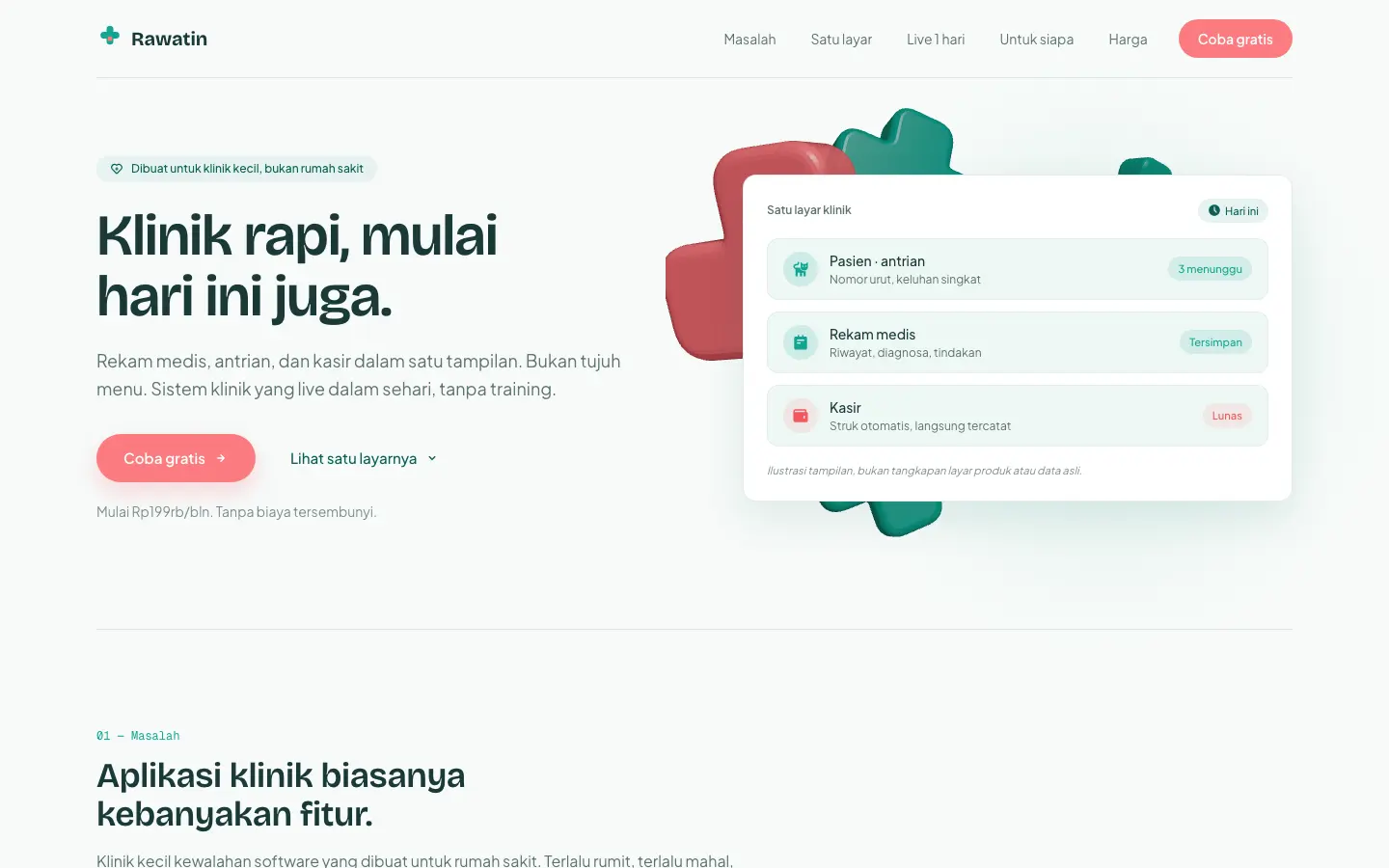 Tangkapan halaman Rawatin